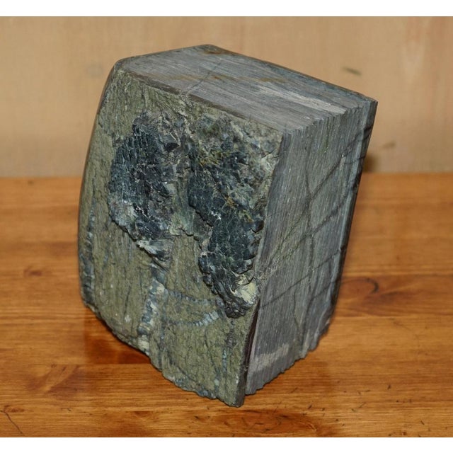 Carved Stone Library Book, 1900s For Sale - Image 3 of 11