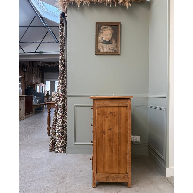 Antique Country Chest of Drawers in Pine, 1890s For Sale - Image 4 of 14