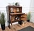 Mid-Century Modern Italian Walnut Bar Cabinet, 1940s For Sale - Image 3 of 11