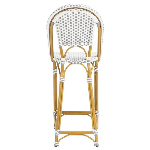 Zaid Barstool - Gray/White For Sale - Image 9 of 11