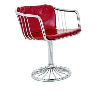 Mid-Century Cantilever Armchair by Gastone Rinaldi for Rima, Italy, 1970s For Sale