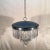 1960s Italian Glass and Metal Chandelier from Sciolari, 1960s For Sale - Image 5 of 9