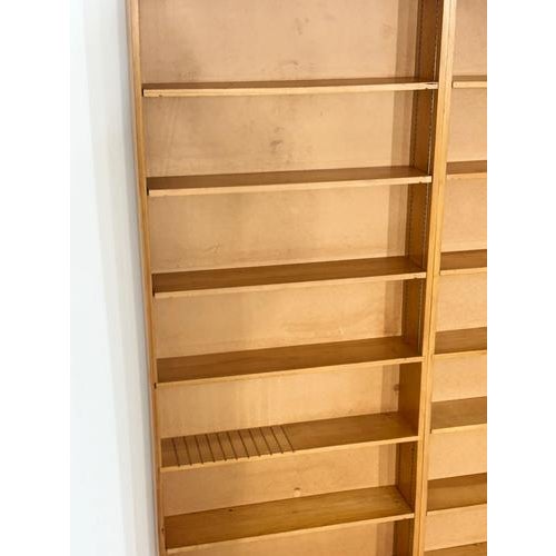 Large Vintage Shelving Unit in Pine, 1960s For Sale - Image 9 of 18