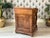 Antique Victorian Burl Walnut Wood and Leather Davenport Writing Table Secretary Desk For Sale - Image 12 of 18