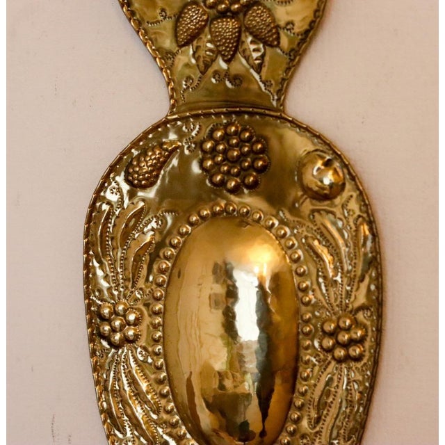 Mid-Century Modern Mid-Century Modern Swedish Sconces in Brass, Set of 2 For Sale - Image 3 of 12