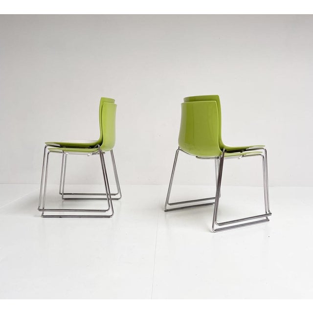 Postmodern Vintage Katifa Chairs by Arper, 2000, Set of 4 For Sale - Image 3 of 14