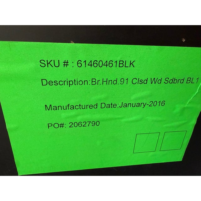 Restoration Hardware 20th Century English Brass Bar Sideboard For Sale In San Francisco - Image 6 of 12