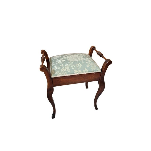 Vintage Bedroom Stool, 1980 For Sale - Image 11 of 12