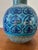 Aldo Londi 1960s Italian Bitossi Blue Glazed Pottery Vase For Sale - Image 4 of 12