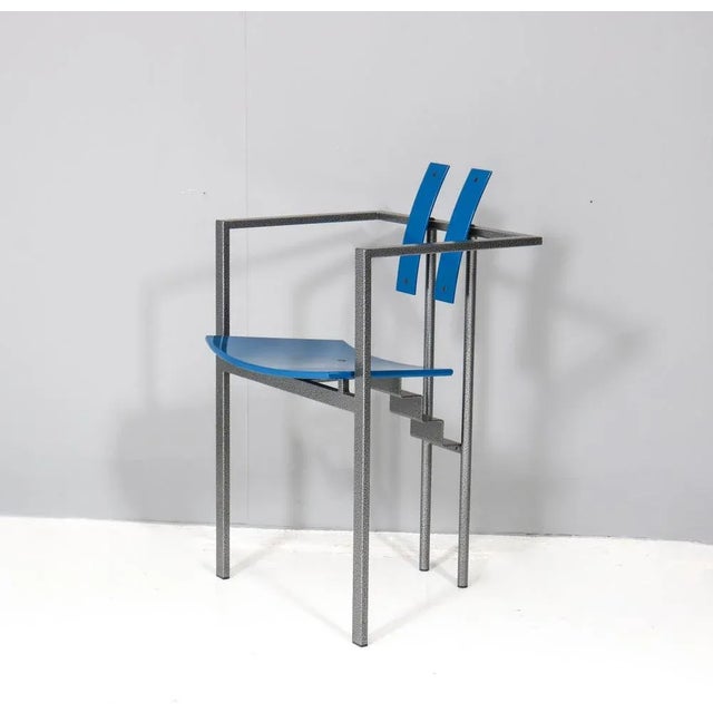 Postmodern Trix Armchair by Karl Friedrich Förster for KKF, 1980s For Sale - Image 4 of 9