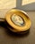 Gold Italian Miniature Oval Gilded Wooden Framed Antique Signed Painting Portrait of Marie Antoinette or a Royal Lady For Sale - Image 8 of 15
