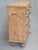 Antique English Edwardian Natural Pine Chest of Drawers With Blue French Line For Sale - Image 13 of 14