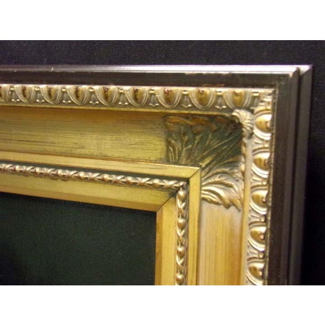 Impressionist William Martin Untitled Peonies Flower Oil on Canvas W/Custom Frame Hand Signed For Sale - Image 3 of 5