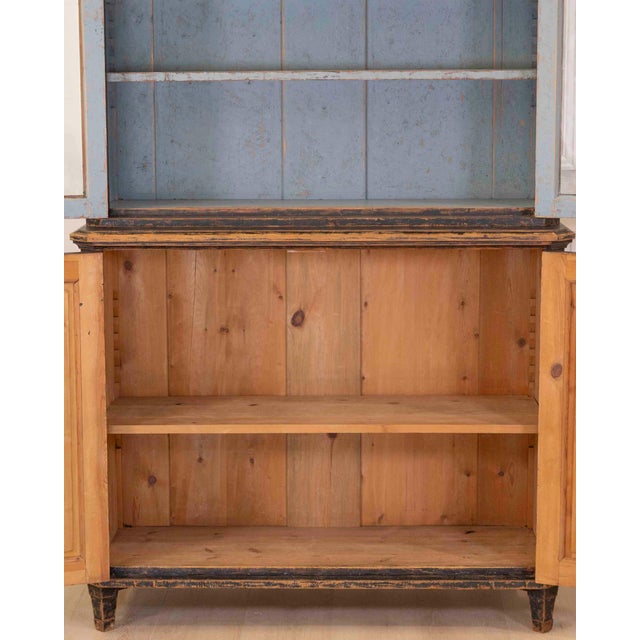 Early 19th Century Swedish 19th Century Painted Bookcase For Sale - Image 5 of 9