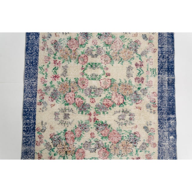 1960s Anatolian Decorative Tribal Carpet For Sale - Image 10 of 11