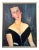 Modigliani Vintage 1980's Lithograph Print Framed Poster " Madame Georges Van Muyden " 1917 For Sale