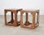 2010s Pair of Bernhardt Soho Luxe Burlwood Steel Cube Drink Tables For Sale - Image 5 of 18