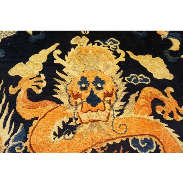 19th Century 19th Century Chinese Ningxia Rug For Sale - Image 5 of 13