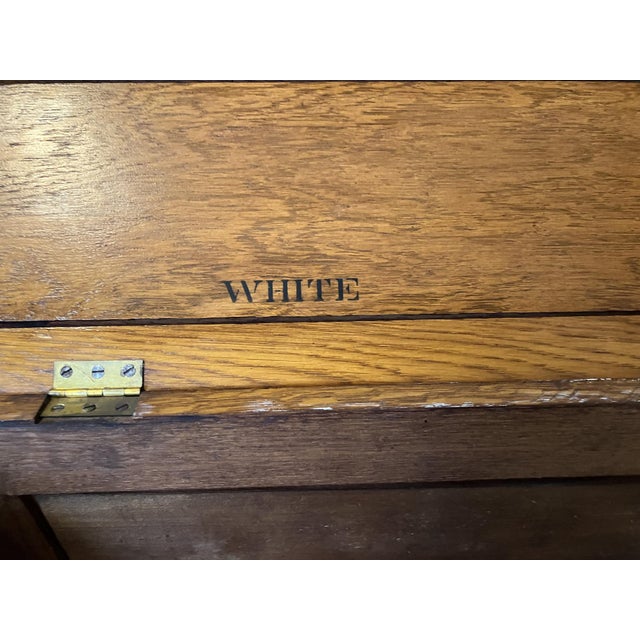 This antique Clark’s Mile‑End Spool Cotton cabinet is an exceptional piece of textile and mercantile history dating back...