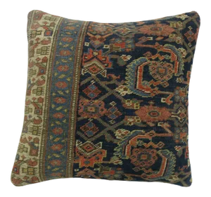Traditional Rustic Rug Pillow