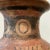 Antique Art Terracotta Polychrome Amphora Vessel For Sale - Image 9 of 13