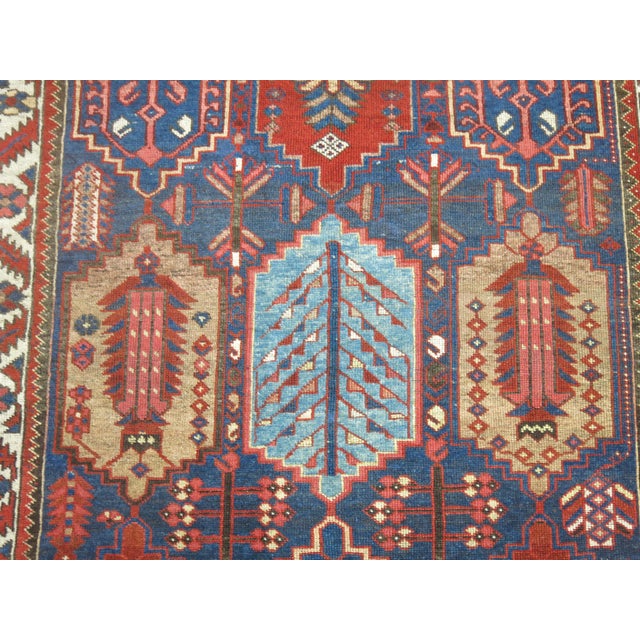 Early 20th Century Early 20th Century Tribal Persian Bakhtiari Rug For Sale - Image 5 of 6