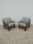 Vintage Rattan Armchairs with Quilted Seats, Set of 2 For Sale - Image 6 of 18