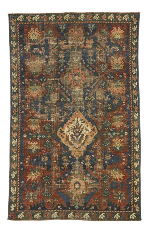 Antique Turkish Oushak Rug, 03'04 X 05'04