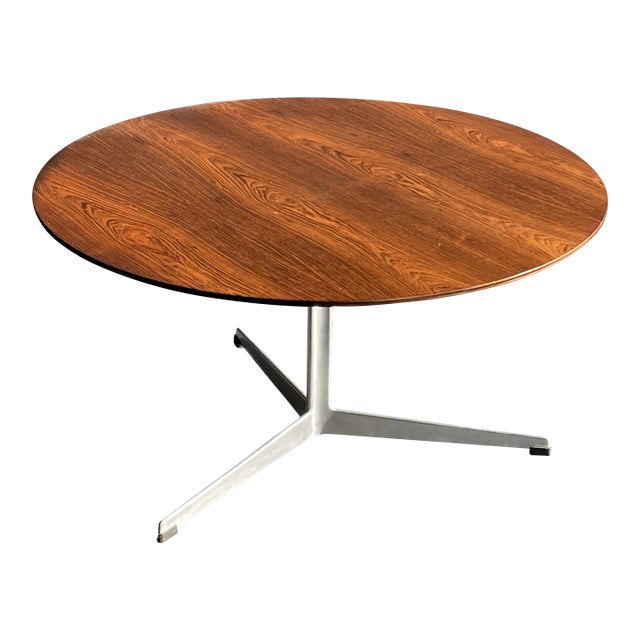 Arne Jacobsen for Fritz Hansen Rosewood Coffee Table For Sale