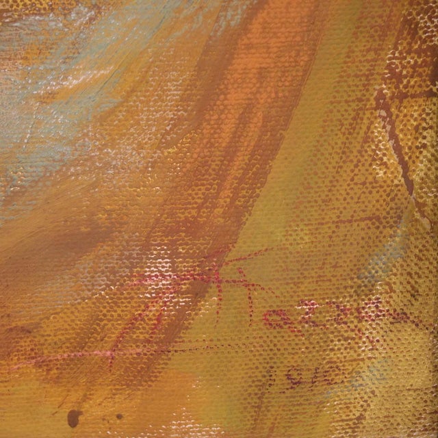 Aldo Mazza, Portrait of an Oriental Woman, 1912, Oil on Canvas For Sale - Image 4 of 15
