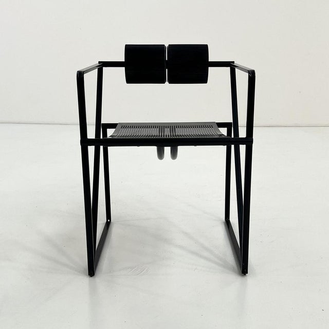 Black Seconda Chair by Mario Botta for Alias, 1980s For Sale - Image 11 of 11