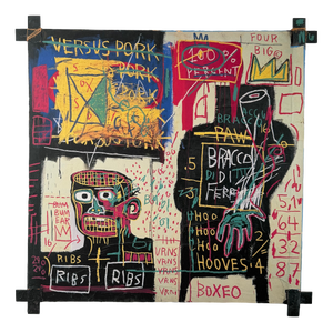 Jean Michel Basquiat, The Italian Version of Popey Has No Pork in His Diet, Print
