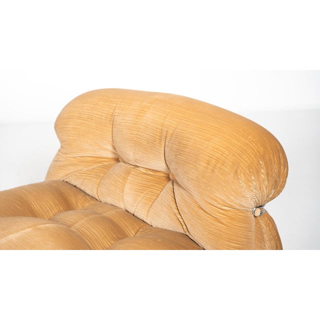 Mid-Century Soriana Seating Set by Tobia & Afra Scarpa for Cassina, 1970s, Set of 3 For Sale - Image 11 of 12