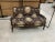 gorgeous vintage multicolors French two seater tea sofa the piece are elegant