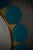 Art Deco Wall Mirror in Murano Blue Glass and Brass, 2000 For Sale - Image 6 of 11