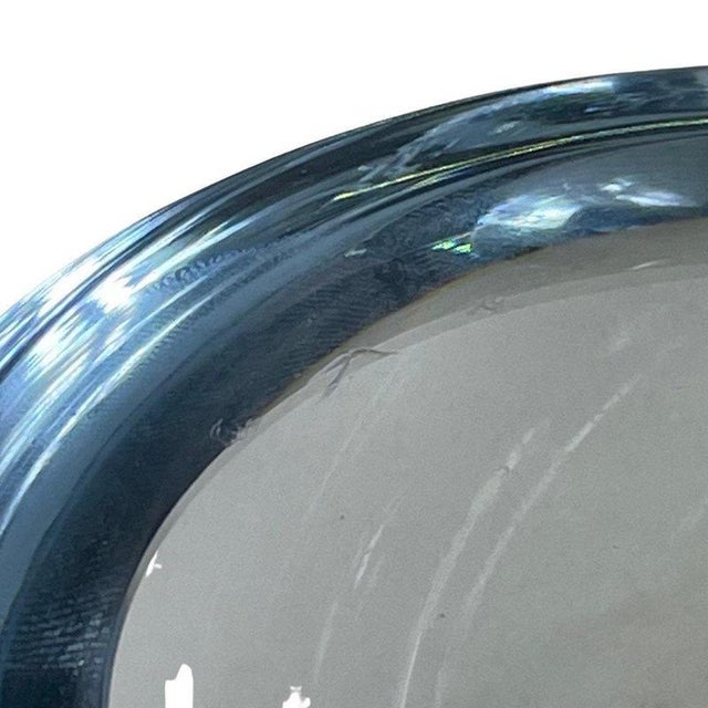 Geode Shaped Ashtray in Swedish Glass by Gunnar Nylund for Strombergshyttan For Sale - Image 5 of 8