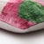 Hand-Knotted Silk Velvet Ikat Lumbar Pillow - 16x24 Pink & Grass Green For Sale In San Francisco - Image 6 of 7