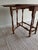 Jacobean Revival Style Elm Finish Gate Leg Table, Early to Mid-20th Century For Sale - Image 9 of 9