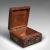 1940s Small Vintage Art Deco Indian Teak Keepsake Box For Sale - Image 10 of 10