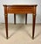 Vintage Writing Desk with Brass Details and Three Drawers, 1920 For Sale - Image 13 of 16