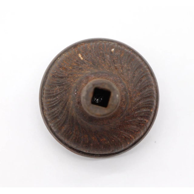 1990s Lockwood Renaissance Cast Iron Passage Orleans Door Set For Sale - Image 4 of 8