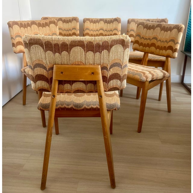 George Nelson & Earnest Farmer for Herman Miller Dining Chairs Set of 6 For Sale In New York - Image 6 of 12