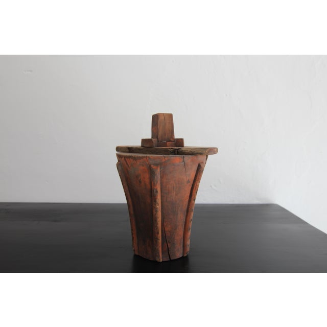 Early 20th Century Wooden Casting Pattern Object with Original Patina, 1890s For Sale - Image 10 of 16