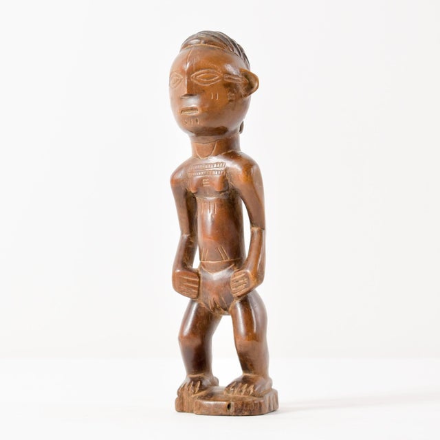 Early 20th Century Tabwa Female Figure Miniature 11 Inch For Sale In Denver - Image 6 of 10