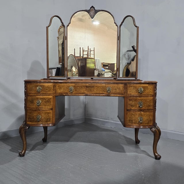 Queen Anne Dressing Table, 1920 For Sale - Image 15 of 15