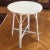 Early 20th Century Antique Painted Bamboo Side Table For Sale - Image 5 of 13
