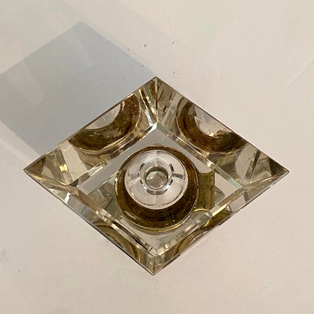 Antique Crystal Desktop Inkwell For Sale - Image 10 of 14