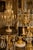 1990 French Louis XVI Gold Bronze Crystal Candelabra Table Lamp For Sale - Image 13 of 16