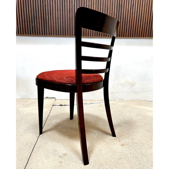 Art Deco Dining Chairs from Ton, Former Czechoslovakia, 1930s, Set of 4 For Sale - Image 12 of 18