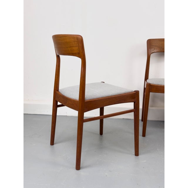 1960s Teak Dining Chairs from Korup Stolefabrik, 1960s, Set of 4 For Sale - Image 5 of 16